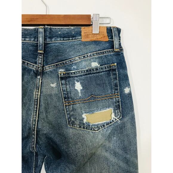 Ralph Lauren x Denim Supply Boyfriend Jeans Distressed Camo Vtg Deadstock, 26 - Picture 7 of 16